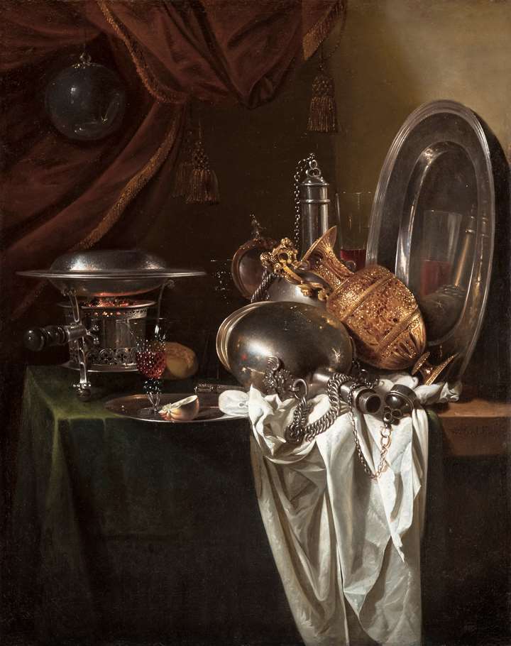 Still Life with a Chafing Dish